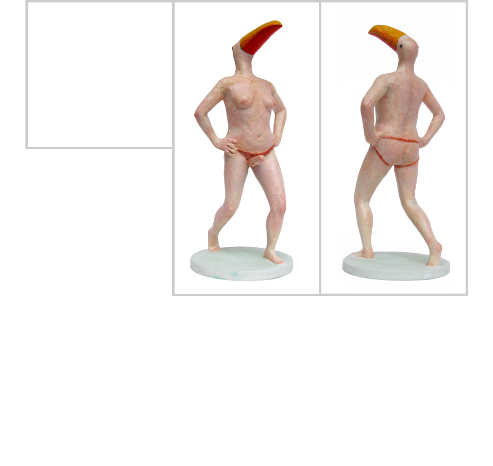 Skulpturen Satyr