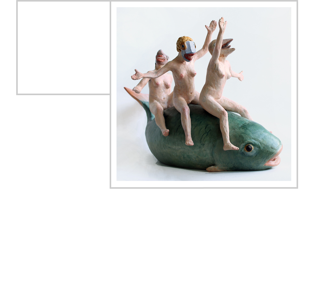 Skulpturen Satyr